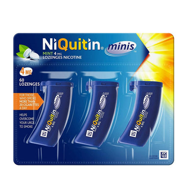 Meaghers Pharmacy Nicotine Replacement Niquitin Mini Lozenges 4mg 3 pack