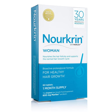 Nourkrin Hair Loss Supplement Nourkrin Woman - 60 tablets - 1 month supply