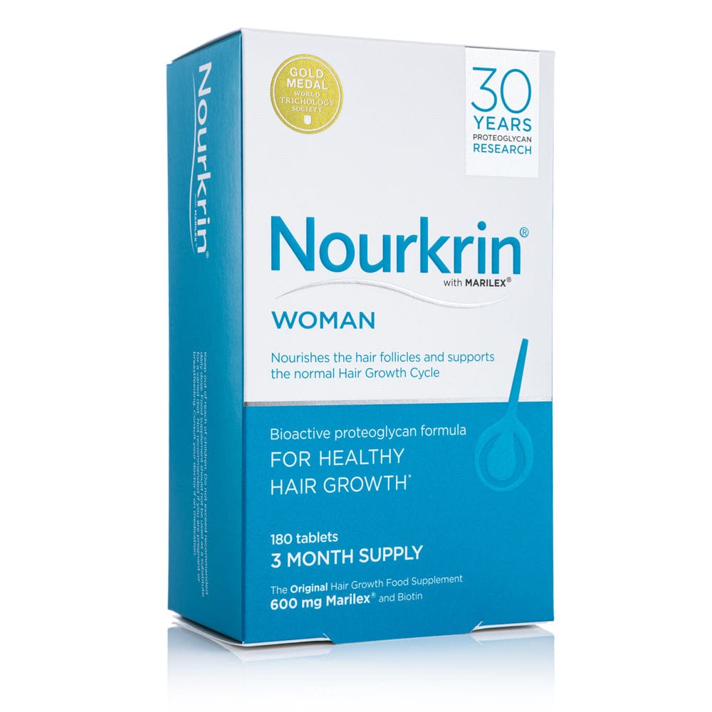 Nourkrin Hair Loss Supplement Nourkrin Woman Hair Nutrition 3 Month Supply 180 Tablets