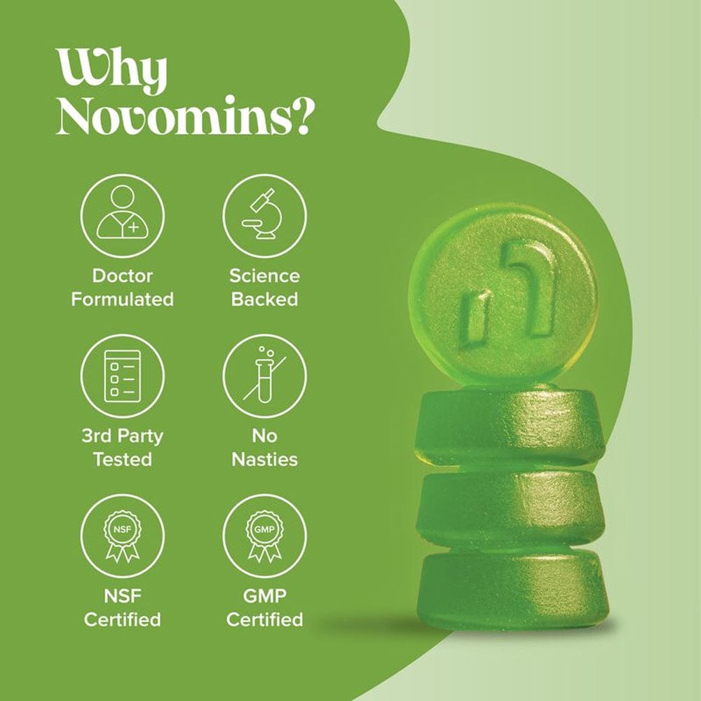 Novomins Vitamins & Supplements Novomins Apple Cider Vinegar Gummies