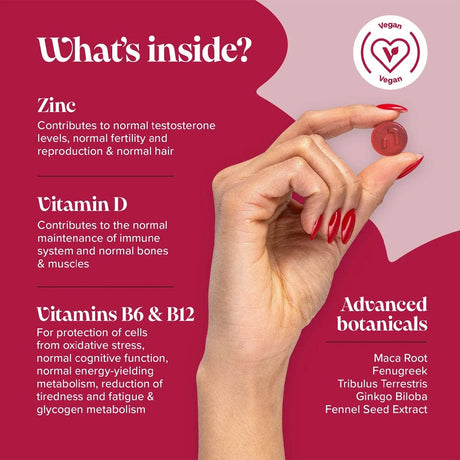 Novomins Vitamins & Supplements Novomins Testo-Boost Gummies