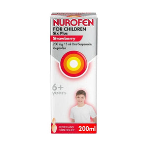 You added <b><u>Nurofen for Children Six Plus Strawberry 200mg/5ml Oral Suspension</u></b> to your cart.