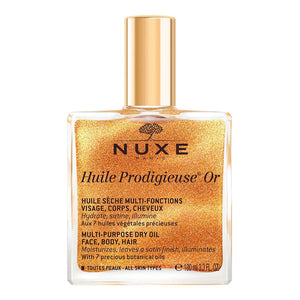 You added <b><u>Nuxe Huile Prodigieuse Multi Purpose Dry Oil Golden Shimmer 100ml</u></b> to your cart.