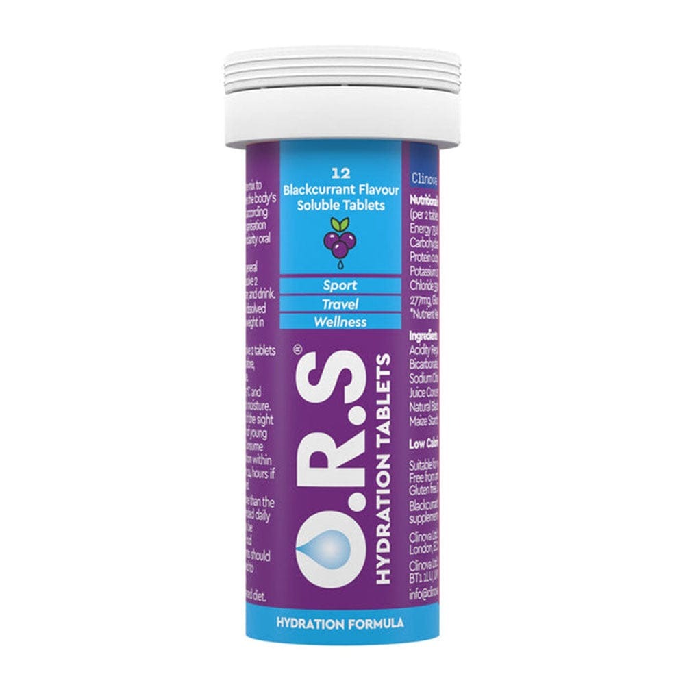 O.R.S Rehydration Salts Blackcurrant O.R.S Hydration Tablets 12 pack
