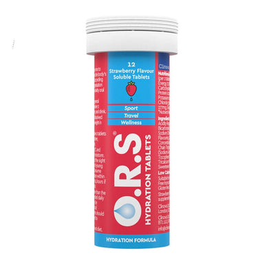 O.R.S Rehydration Salts O.R.S Hydration Tablets 12 pack