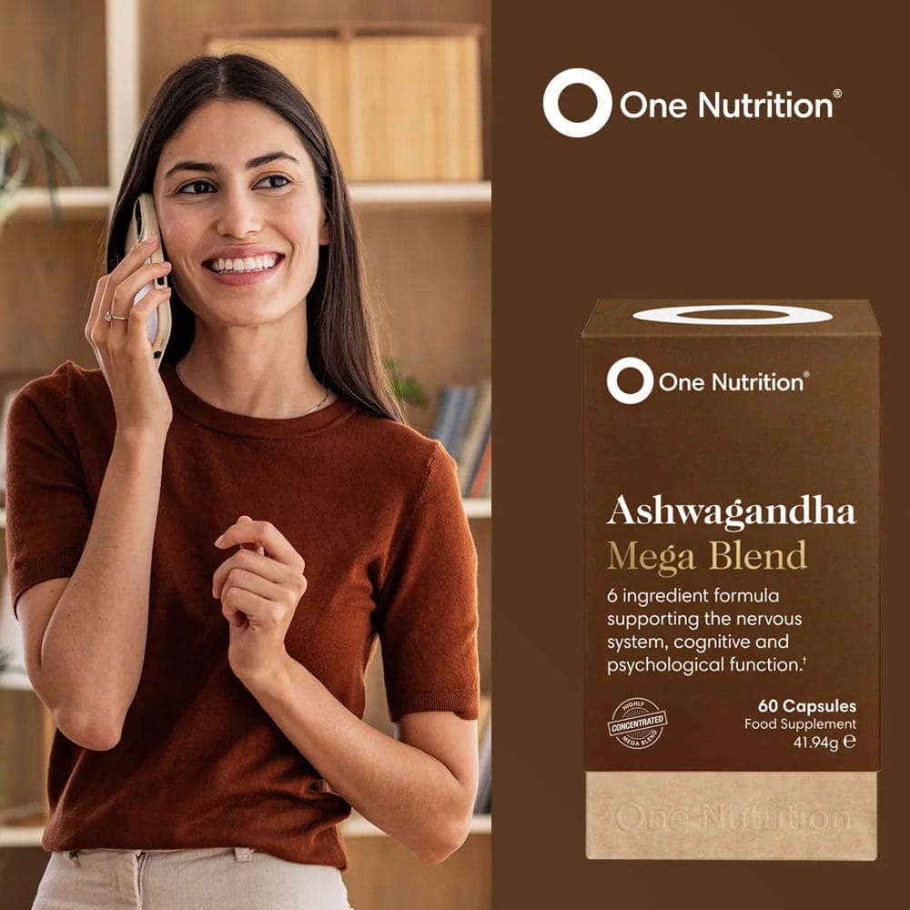 One Nutrition Food Supplement One Nutrition Ashwagandha 60 Capsules