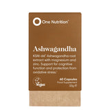 One Nutrition Food Supplement One Nutrition Ashwagandha 60 Capsules