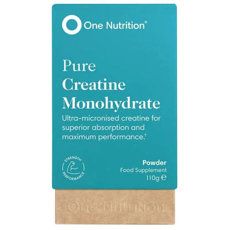 One Nutrition Vitamins & Supplements One Nutrition Pure Creatine Monohydrate Powder 110g