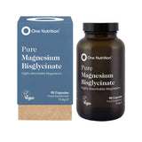One Nutrition Vitamins & Supplements One Nutrition Pure Magnesium Bisglycinate 90 Capsules