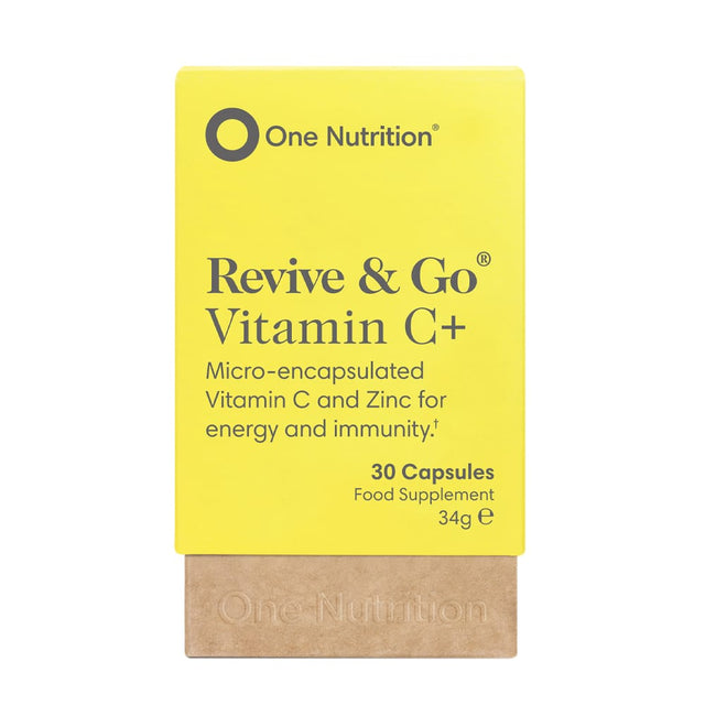 One Nutrition Vitamins & Supplements One Nutrition Revive & Go Vitamin C+ 30 Capsules