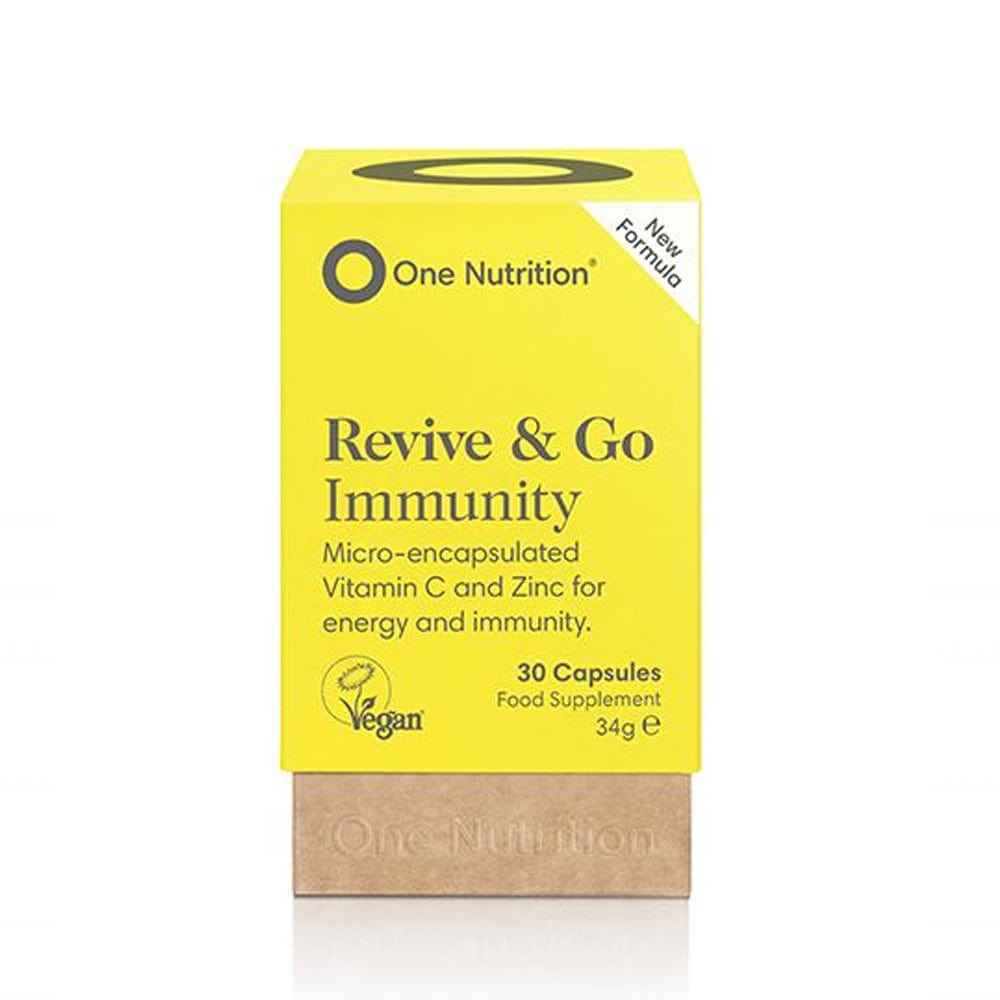 One Nutrition Vitamins & Supplements One Nutrition Revive & Go Vitamin C & Zinc 30 Capsules