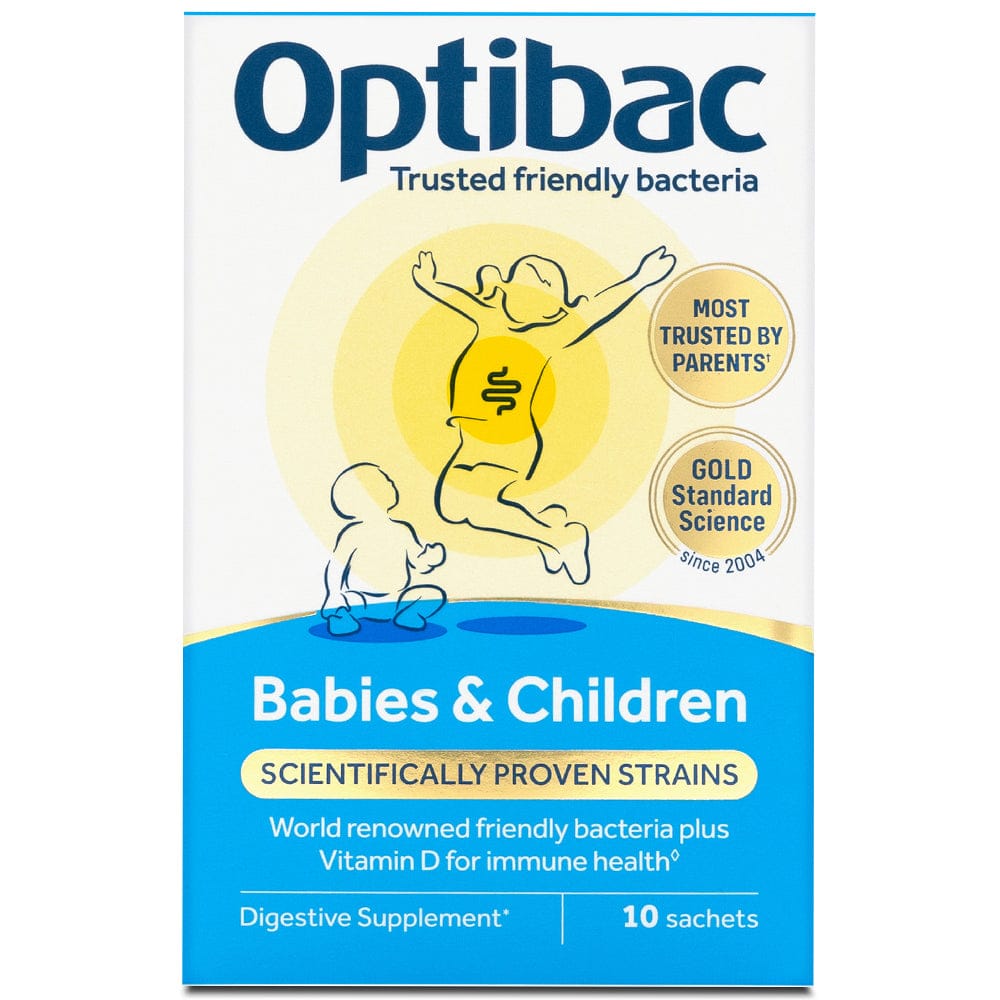 Optibac Probiotic 10 Sachets Optibac Babies & Children Probiotics
