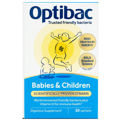 Optibac Probiotic 30 Sachets Optibac Babies & Children Probiotics