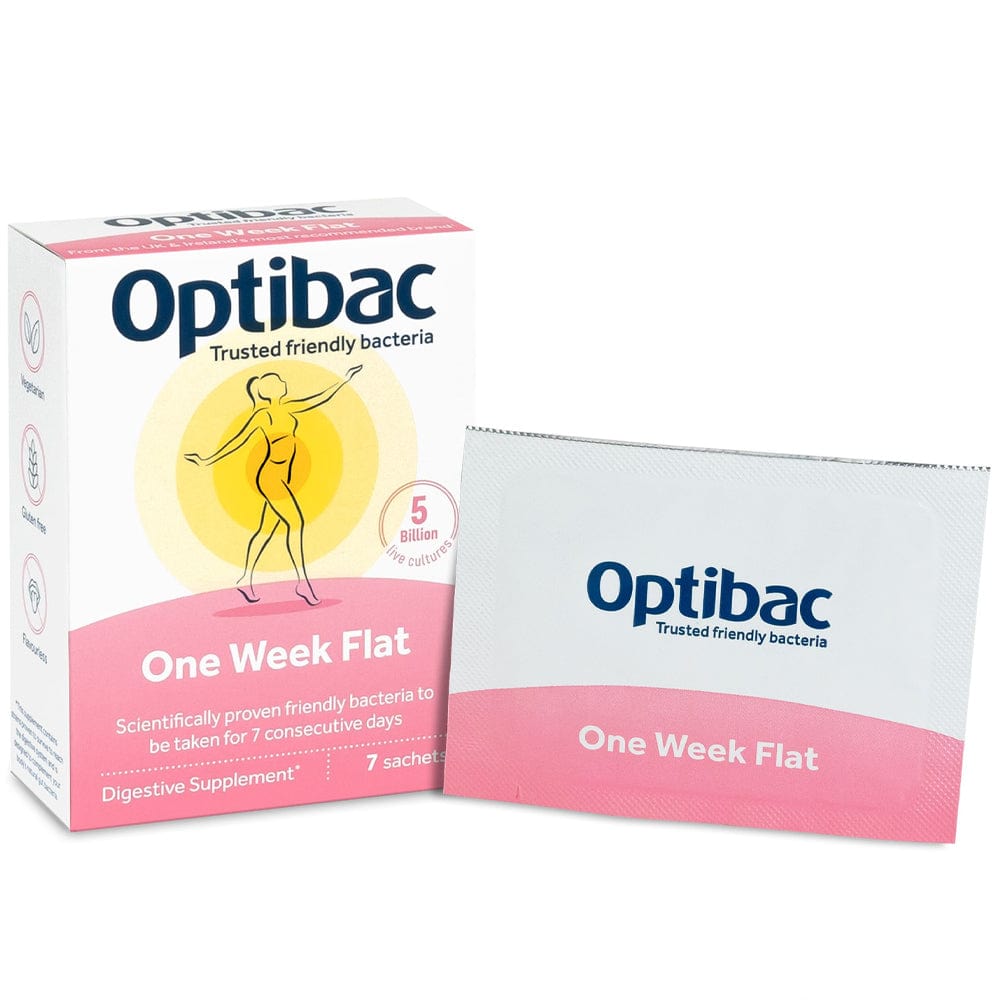 Optibac Vitamins & Supplements 7 Sachets Optibac One Week Flat Sachets Probiotics