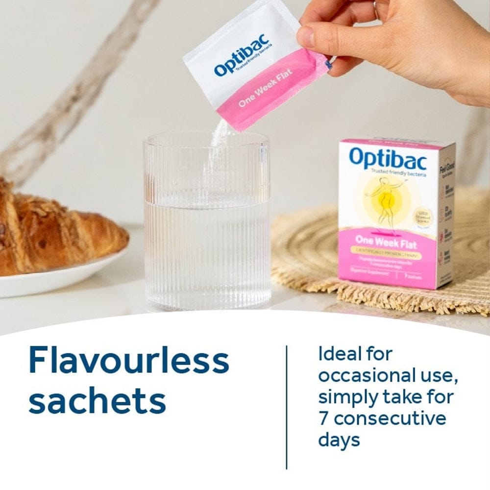 Optibac Vitamins & Supplements Optibac One Week Flat Sachets Probiotics