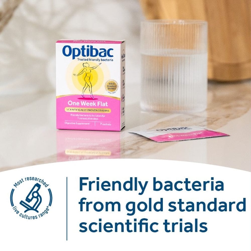 Optibac Vitamins & Supplements Optibac One Week Flat Sachets Probiotics