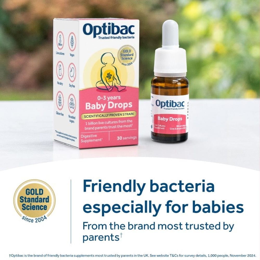 Optibac Vitamins & Supplements Optibac Probiotics Baby Drops 30 Servings