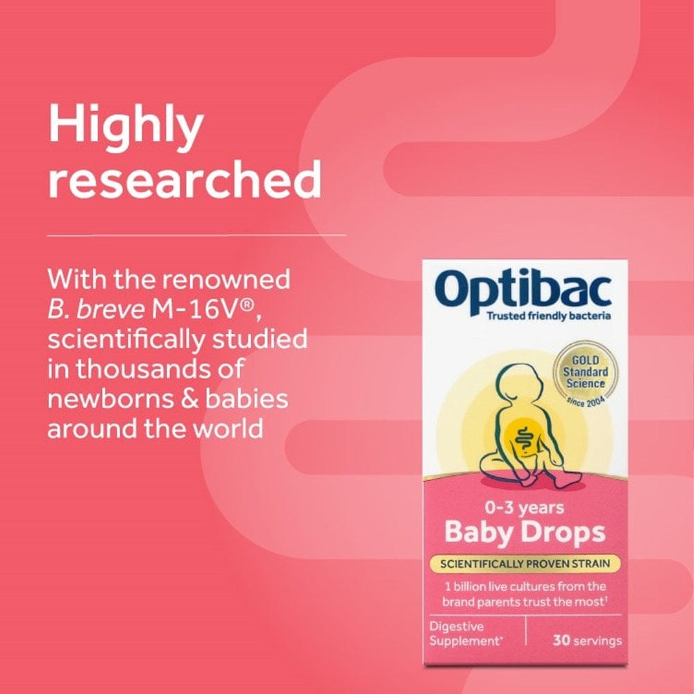 Optibac Vitamins & Supplements Optibac Probiotics Baby Drops 30 Servings