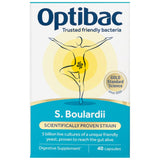Optibac Vitamins & Supplements Optibac Probiotics Saccharomyces Boulardii Capsules
