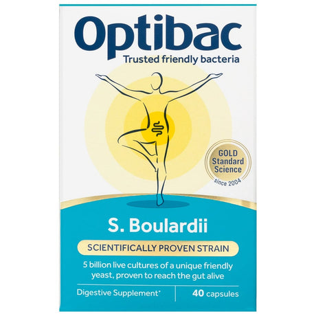 Optibac Vitamins & Supplements Optibac Probiotics Saccharomyces Boulardii Capsules