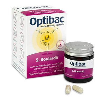 Optibac Vitamins & Supplements Optibac Probiotics Saccharomyces Boulardii Capsules