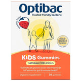 Optibac Vitamins & Supplements Optibac Probiotics Strawberry Kids Gummies