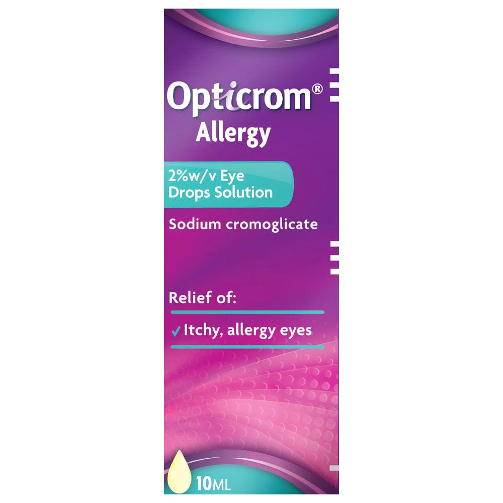 Meaghers Pharmacy Eye Drops Opticrom Allergy Eye Drops 10ml