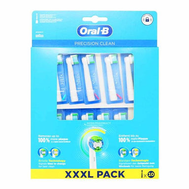 Oral-B Replacement Heads Oral B Precision Clean Replacement Brush Heads 10 Pack