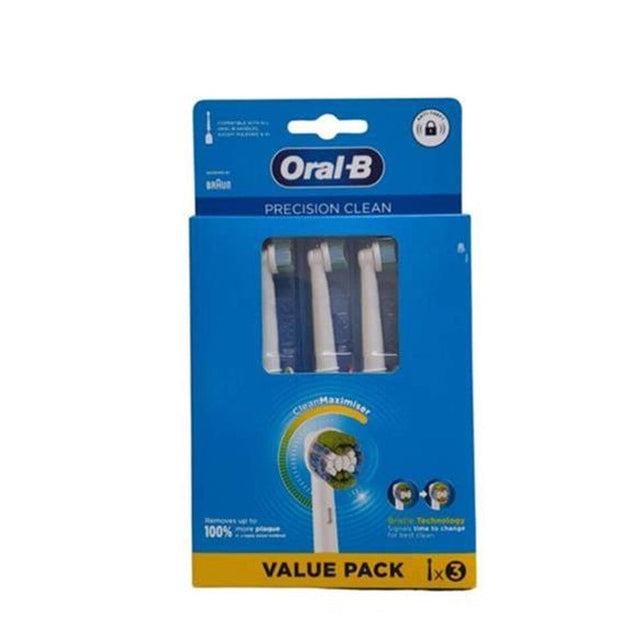 Oral-B Replacement Heads Oral B Precision Clean Replacement Heads 3 Pack