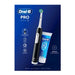 Oral-B Electric Toothbrush Oral B Pro 1 Cross Action Black Electric Toothbrush