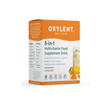 Oxylent Vitamins & Supplements Oxylent Multivitamin Mandarin Flavour 30 Pack