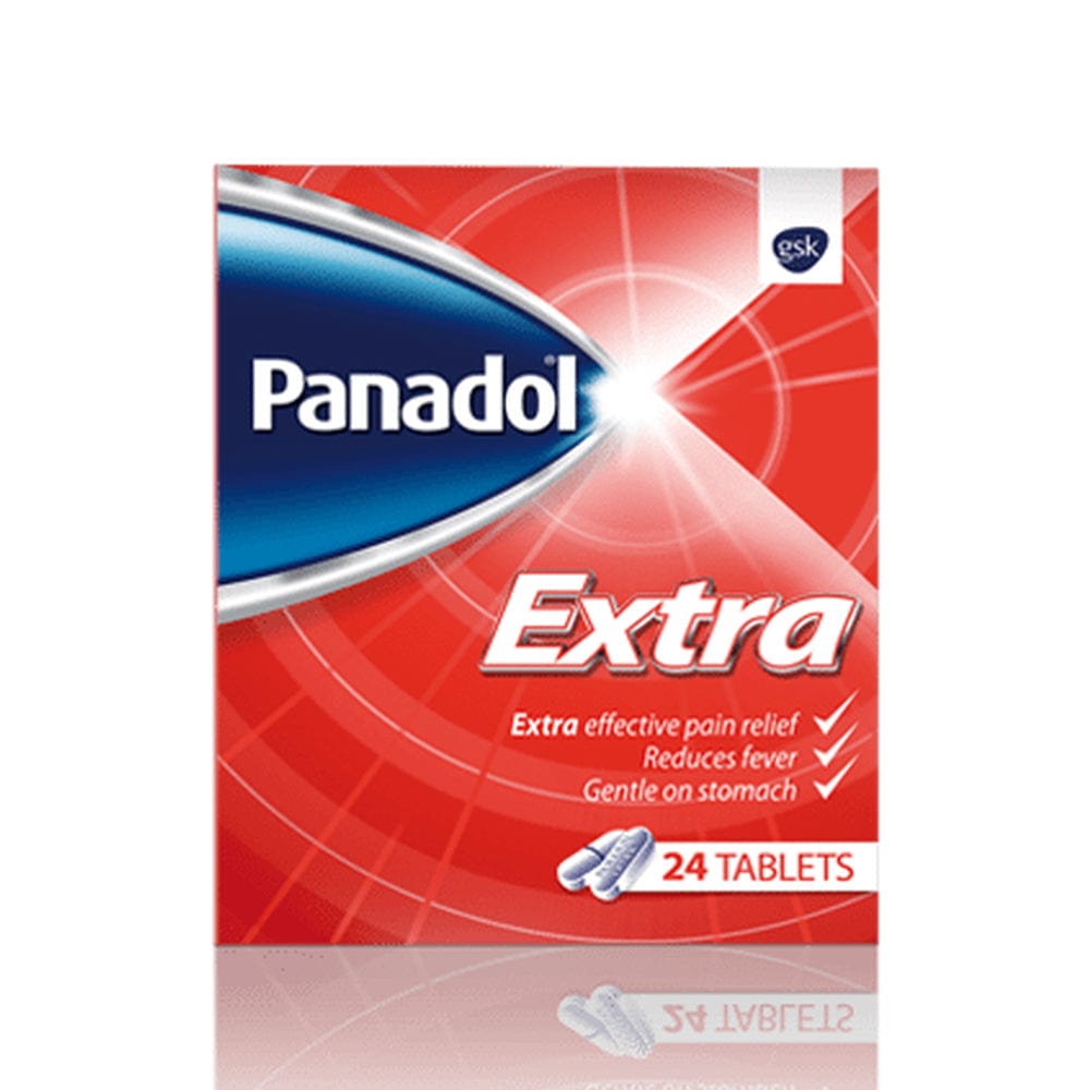 Meaghers Pharmacy Paracetamol Panadol Extra Tablets 24 Pack