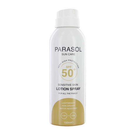 Parasol Sun Protection Parasol Sun Care Sensitive Skin Lotion Spray SPF50 150ml