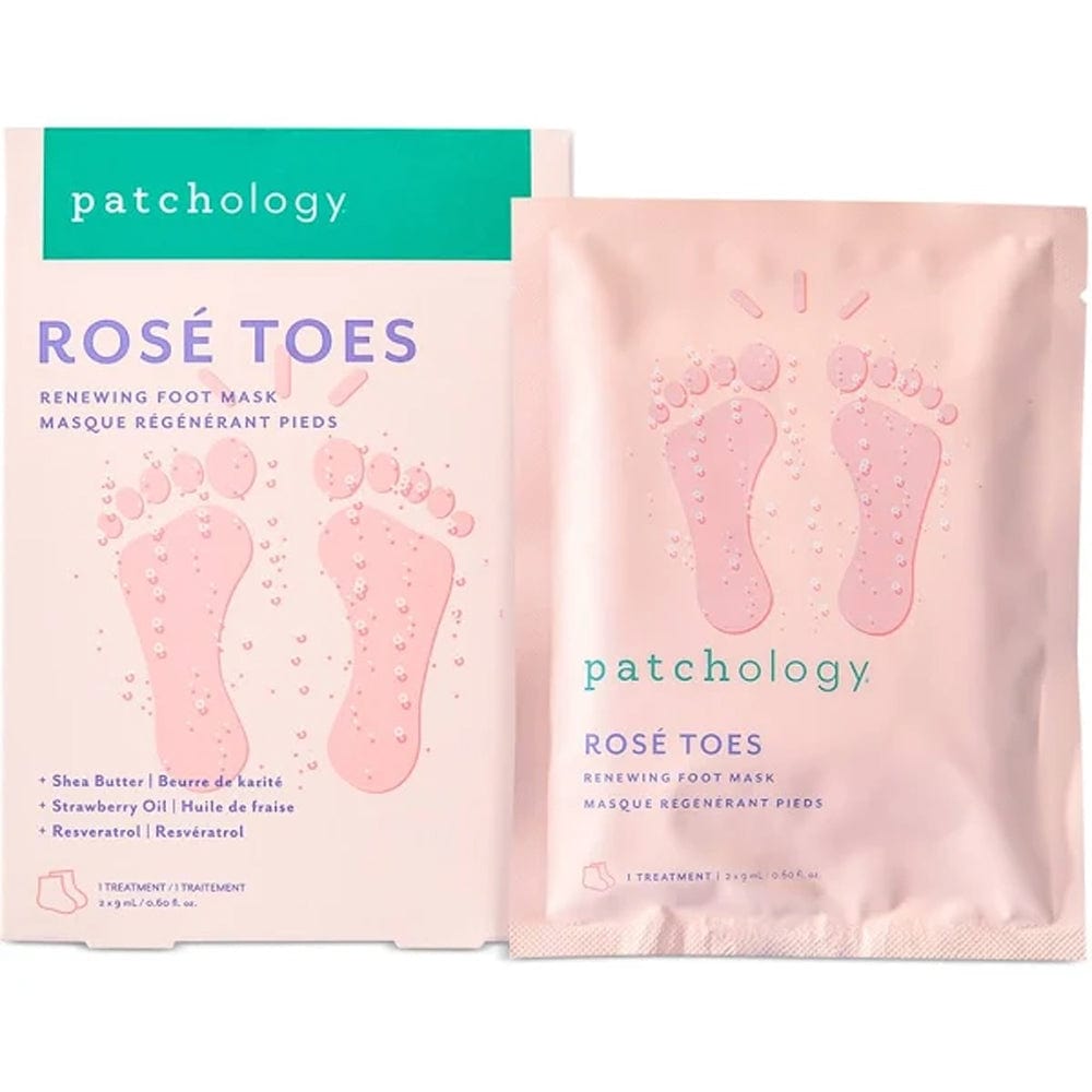 Patchology Foot Mask Patchology Rosé Toes Renewing Foot Mask