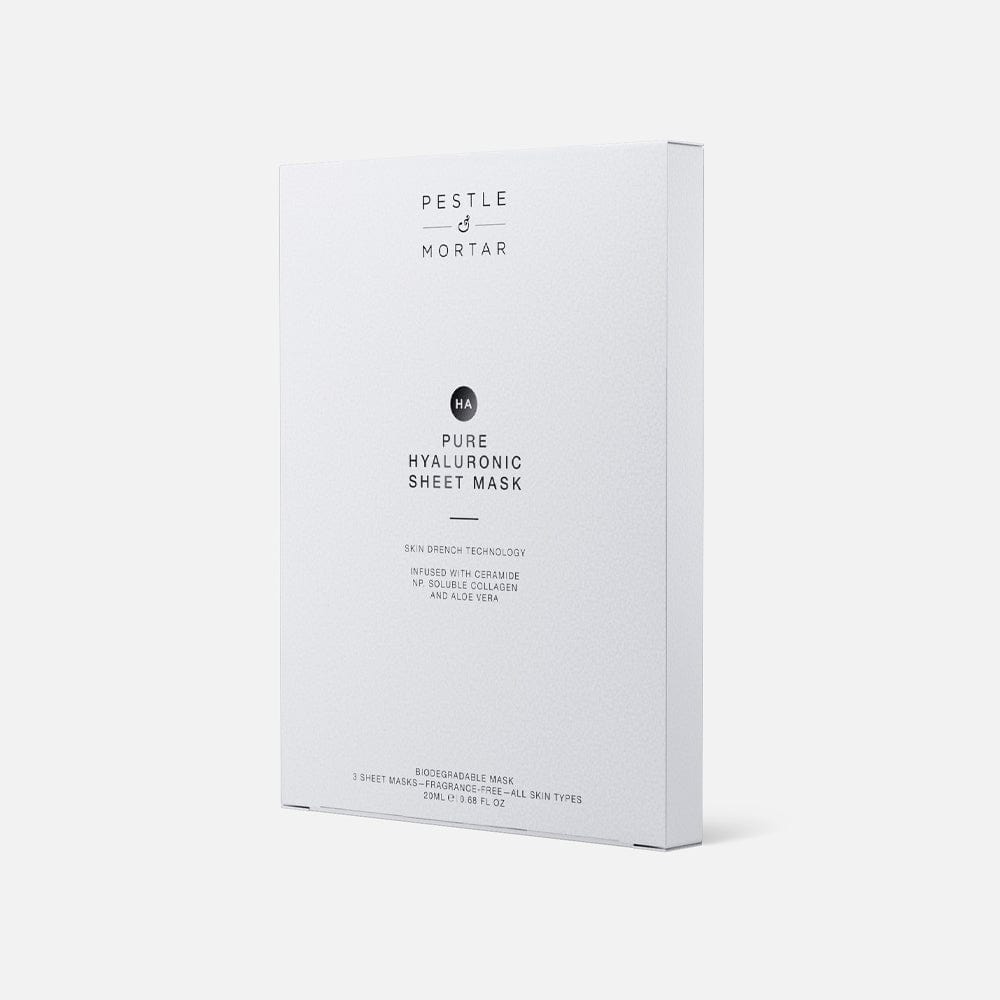 Pestle & Mortar Face Mask Pestle & Mortar Pure Hyaluronic Sheet Masks