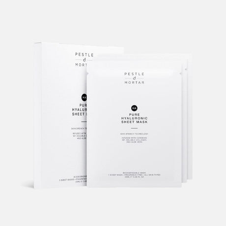 Pestle & Mortar Face Mask Pestle & Mortar Pure Hyaluronic Sheet Masks