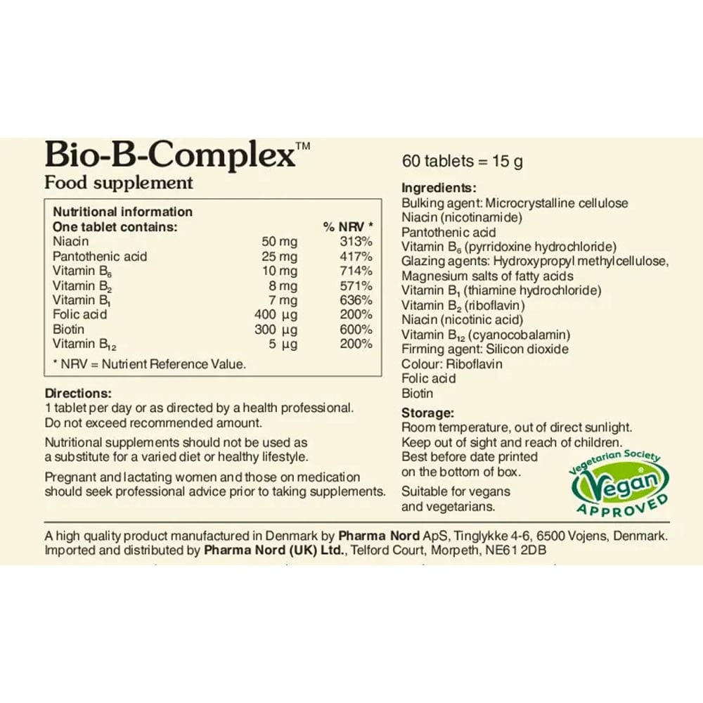 Pharmanord Vitamins & Supplements Pharma Nord BioActive B-Complex Meaghers Pharmacy