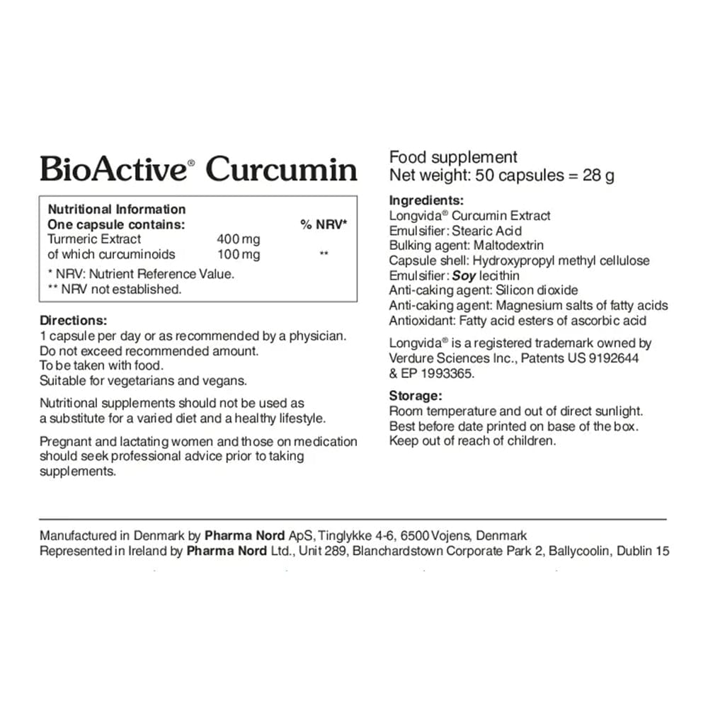 Pharmanord Vitamins & Supplements Pharma Nord BioActive Curcumin