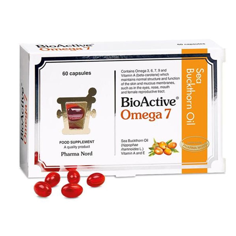 Pharma Nord BioActive Omega 7 Sea Buckthorn Oil Capsules