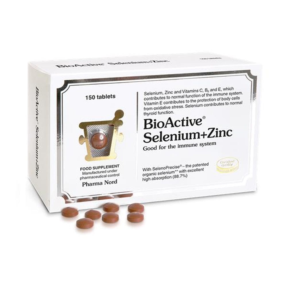 Pharmanord Vitamins & Supplements 150 Tablets Pharma Nord BioActive Selenium + Zinc
