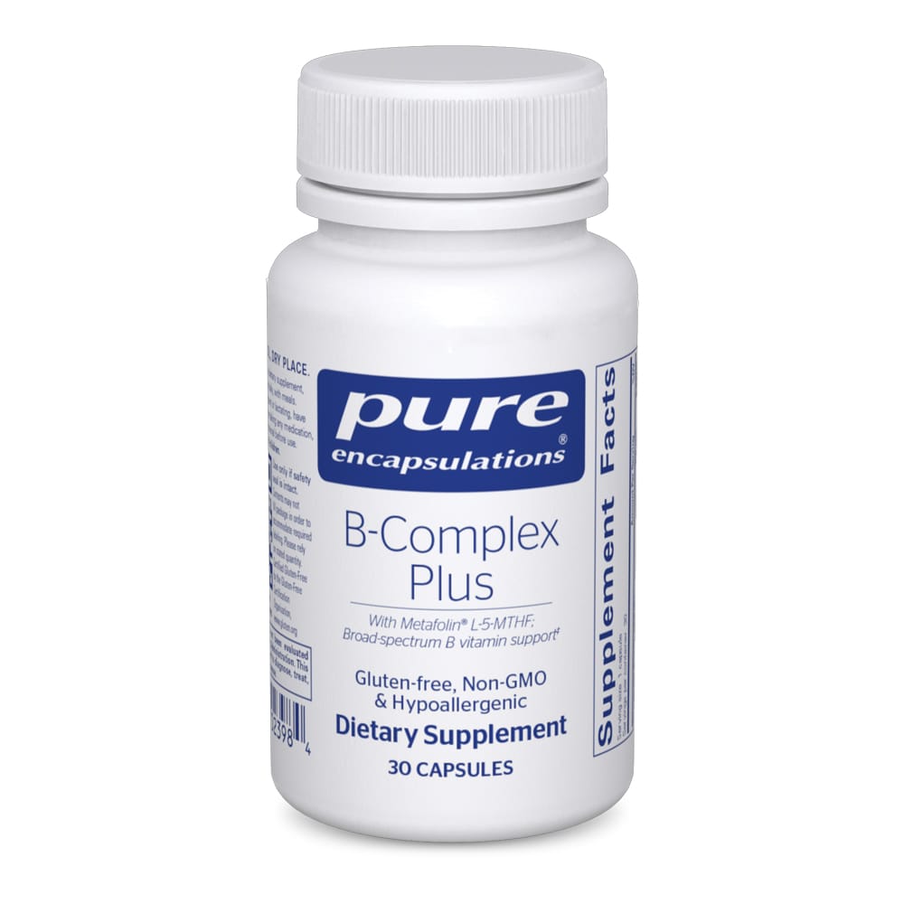 Pure Encapsulation Vitamins & Supplements Pure Encapsulation B-Complex Plus 30 Capsules