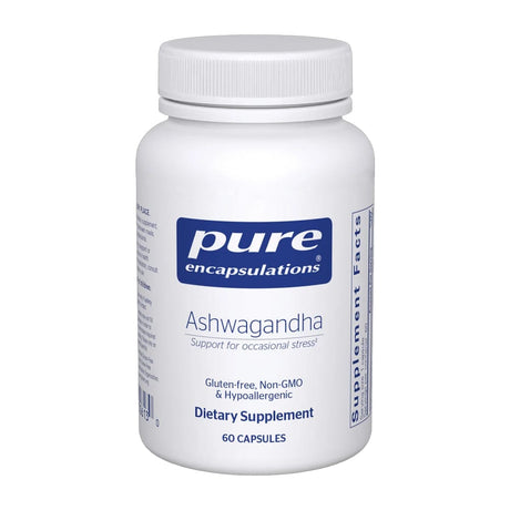Pure Encapsulation Vitamins & Supplements Pure Encapsulations Ashwagandha 60 Capsules