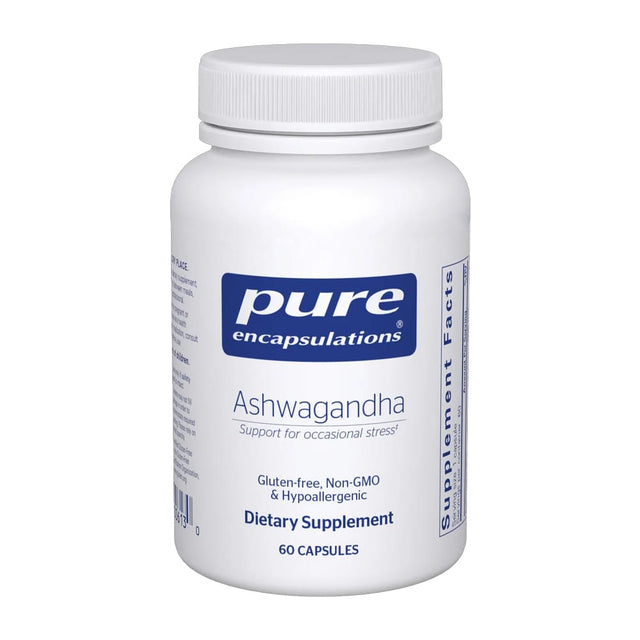 Pure Encapsulation Vitamins & Supplements Pure Encapsulations Ashwagandha 60 Capsules