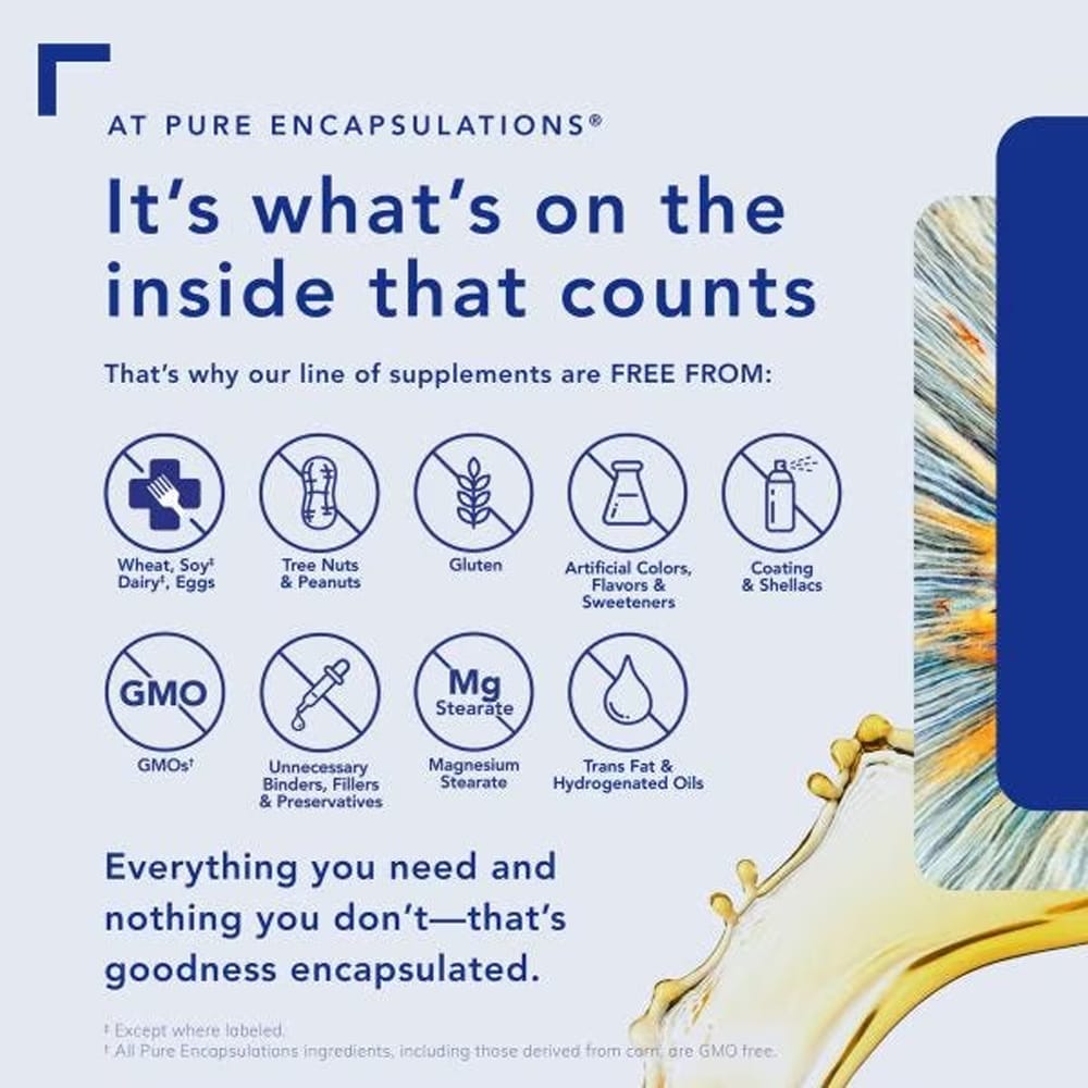 Pure Encapsulation Vitamins & Supplements Pure Encapsulations Biotin 8mg 60 Capsules