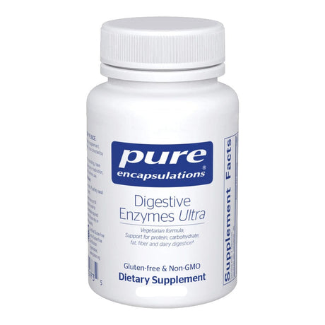 Pure Encapsulation Vitamins & Supplements Pure Encapsulations Digestive Enzymes Ultra 30 Capsules