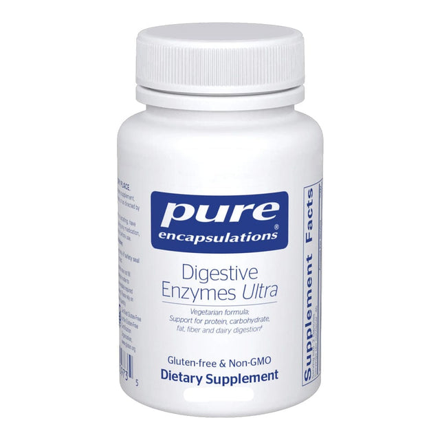 Pure Encapsulation Vitamins & Supplements Pure Encapsulations Digestive Enzymes Ultra 30 Capsules