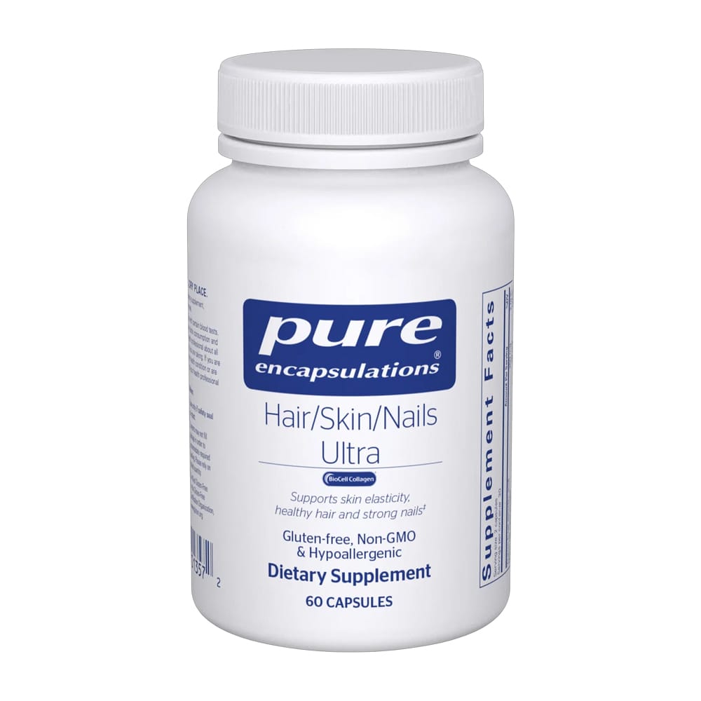 Pure Encapsulation Vitamins & Supplements Pure Encapsulations Hair,  Skin & Nails Ultra 60 Capsules