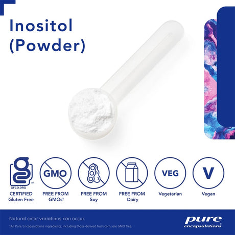 Pure Encapsulation Vitamins & Supplements Pure Encapsulations Inositol Powder 250g