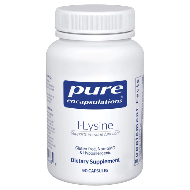 Pure Encapsulation Vitamins & Supplements Pure Encapsulations L-Lysine 90 Capsules