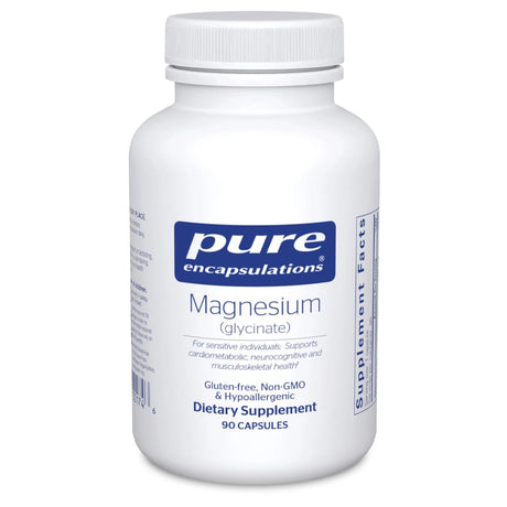Pure Encapsulation Vitamins & Supplements Pure Encapsulations Magnesium Glycinate 90 Capsules